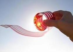 Celdas solares de plástico, más baratas e igual de eficientes